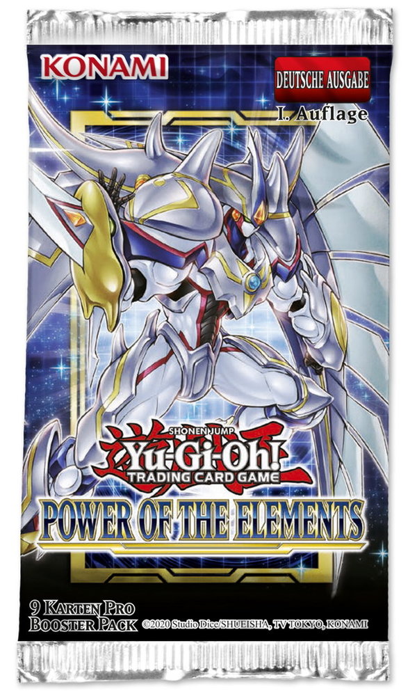 Yu-Gi-Oh! Display - 24 Booster: Power of the Elements (deutsch) erscheint am 04.08.2022