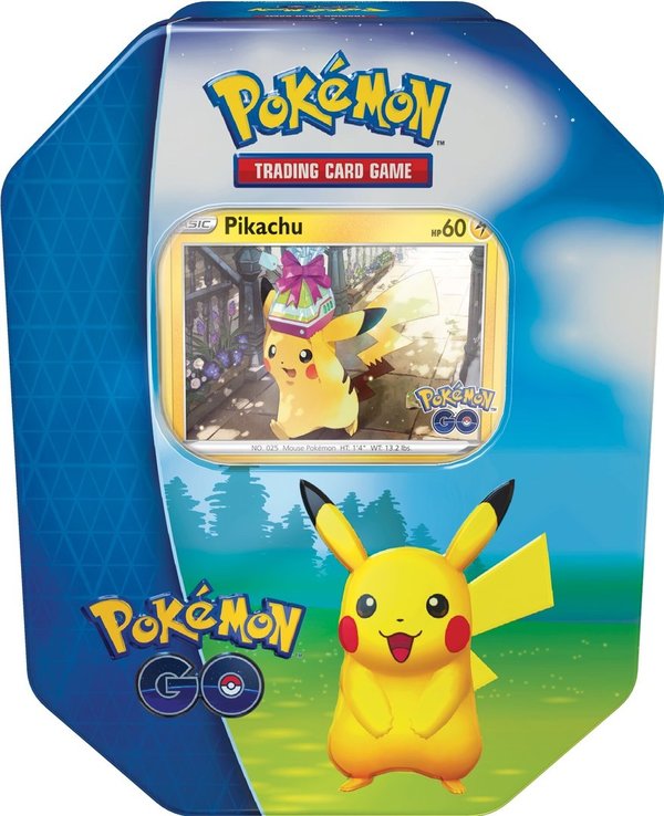 Pokémon Sammelkartenspiel: Pokémon GO Tin Box Pikachu (deutsch) erscheint am 26.08.2022