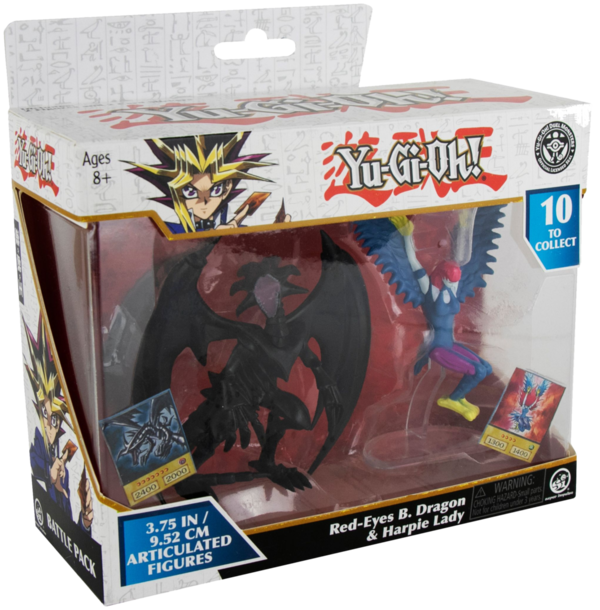 Yu-Gi-Oh -Red Eyes Black Dragon vs Harpie Lady