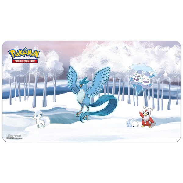 Pokemon Frosted Forest  Playmat