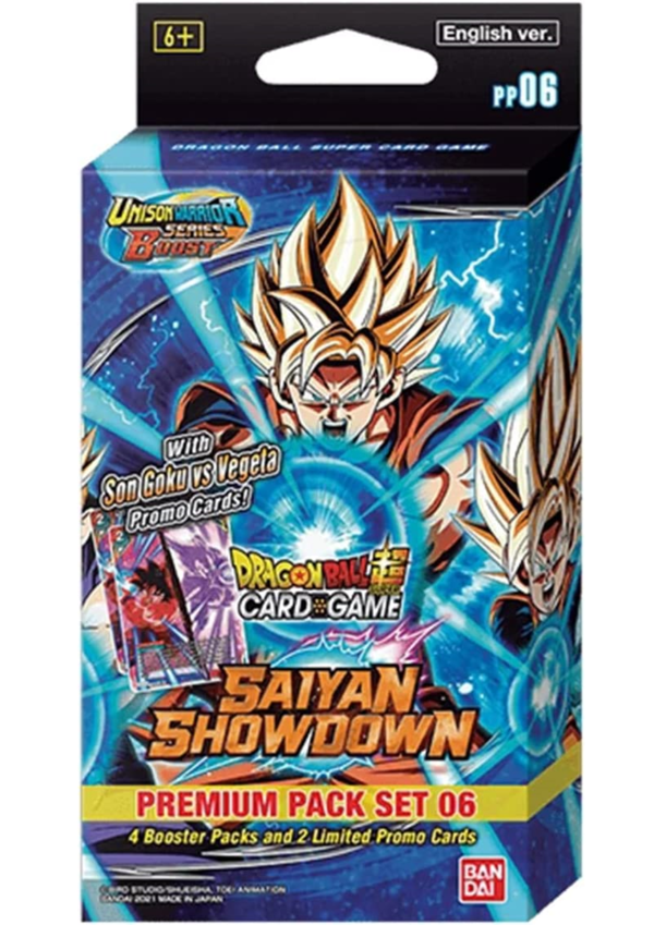 Dragon Ball Super: Premium Pack Set 06 - Saiyan Showdown (EN)
