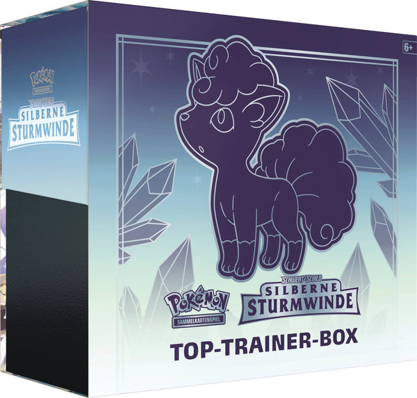 Pokémon Schwert & Schild 12: Silberne Sturmwinde - Top Trainer Box (deutsch)