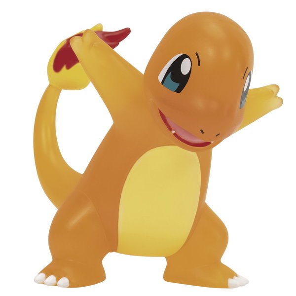Pokémon  7,5 cm Select Figuren transparent - Glumanda