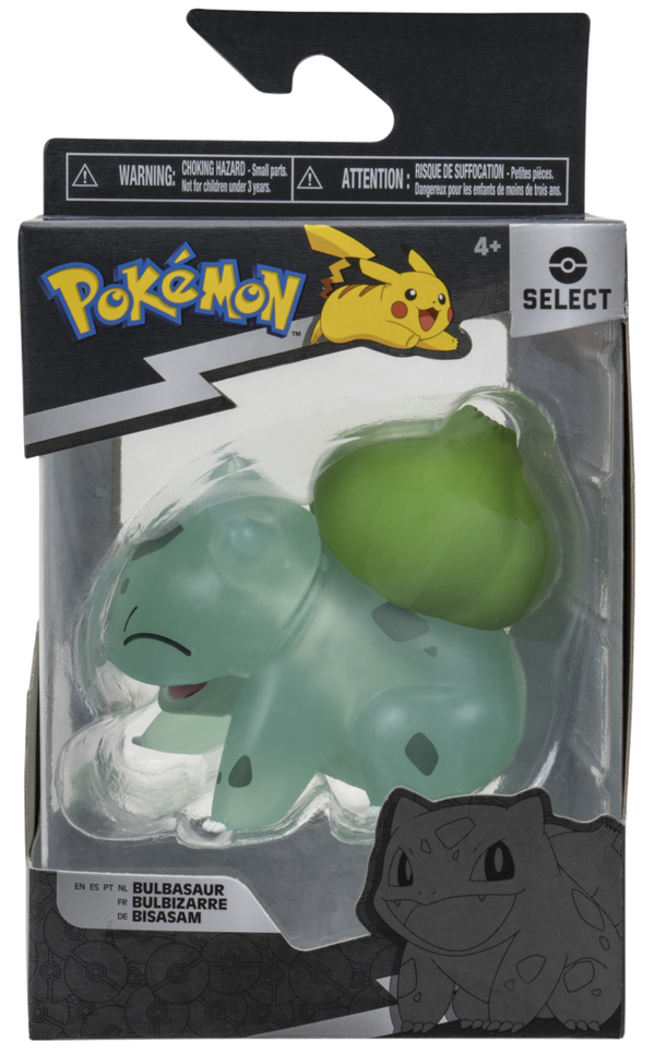 Pokémon  7,5 cm Select Figuren transparent - Bisasam