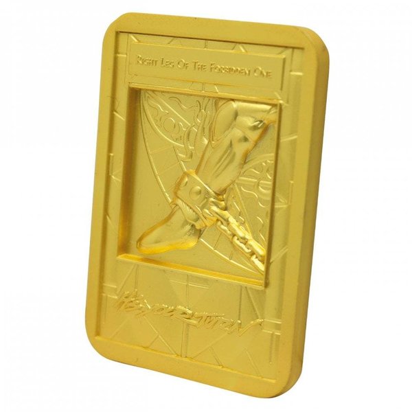 Yu-Gi-Oh! - Exodia the Forbidden One 24k Gold Plated Ingot Set