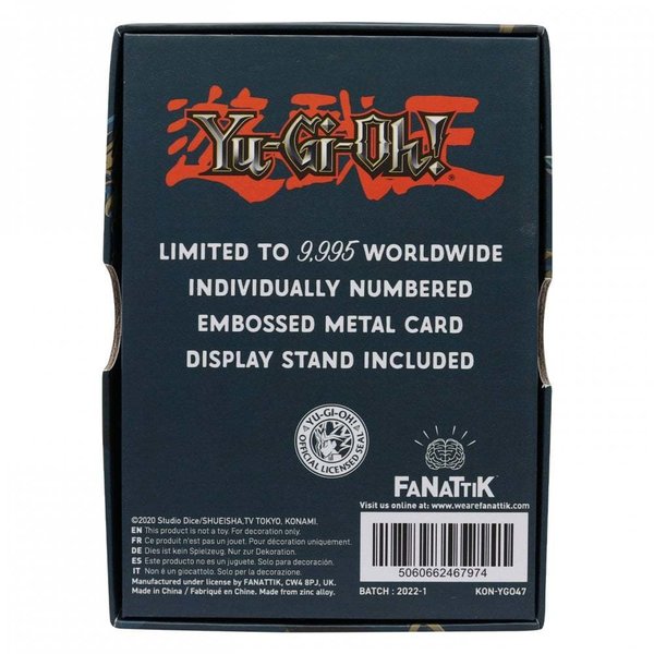 Yu-Gi-Oh! Dark Paladin Limited Edition Metal Card