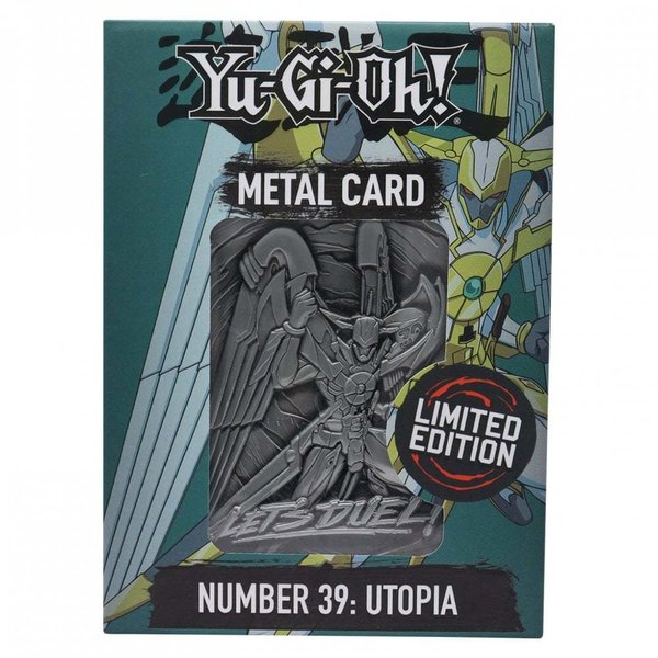 Yu-Gi-Oh! Number 39 Utopia Limited Edition Metal Card