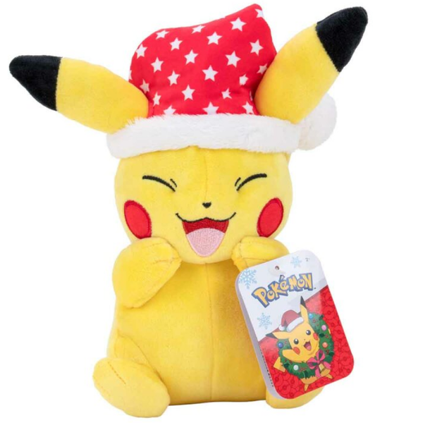 Pokémon Plüschfigur 20 cm - Pikachu Holiday