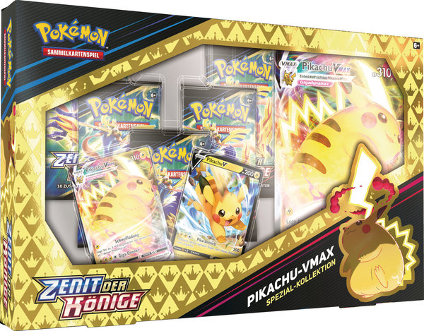 Pokémon Zenit der Könige Pikachu VMAX Spezial-Kollektion (deutsch) befristetes Angebot bis 19.02.