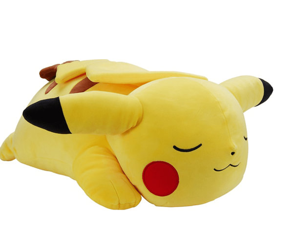 Pokémon Pikachu Plüsch (schlafend, 45cm)