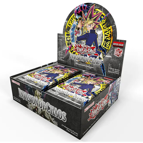 Yu-Gi-Oh ! Invasion of Chaos Booster Display 25th Anniversary (deutsch)