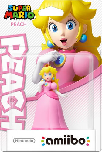 amiibo Peach "Super Mario" Figur