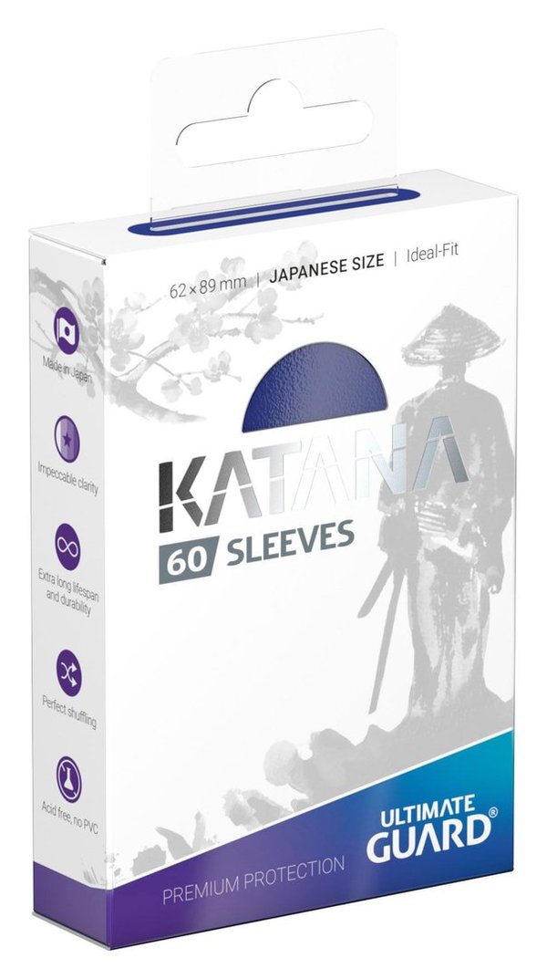 Ultimate Guard Katana Sleeves Japanische Größe Blau (60)