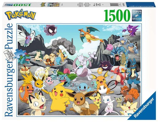 Pokémon Puzzle Pokémon Classics 1500 Teile (Ravensburger)
