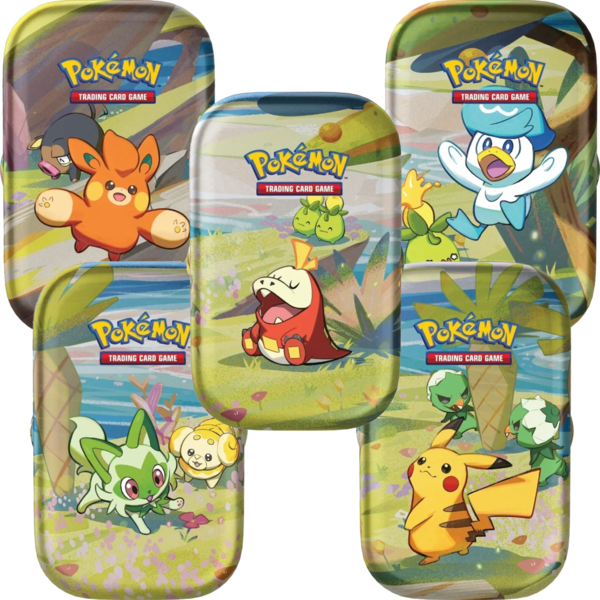 Pokémon Paldea Freunde Mini Tins Bundle (deutsch)