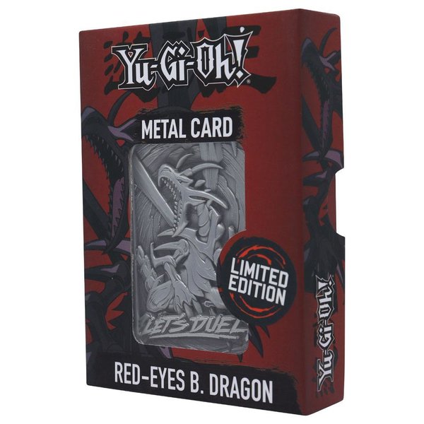 Yu-Gi-Oh Red Eyes B. Dragon Limited Edition Metal Card