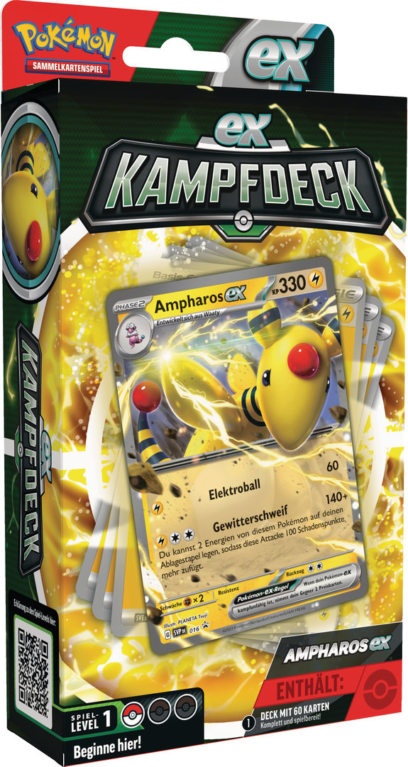 Pokémon EX-Kampfdeck Ampharos (deutsch)