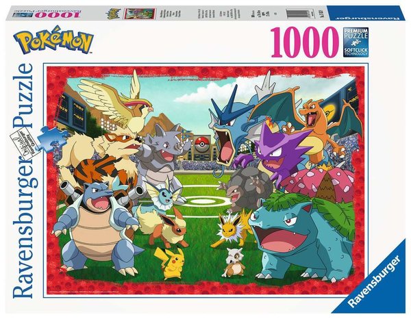 Pokémon Puzzle Kräftemessen - 1000 Teile  (Ravensburger)