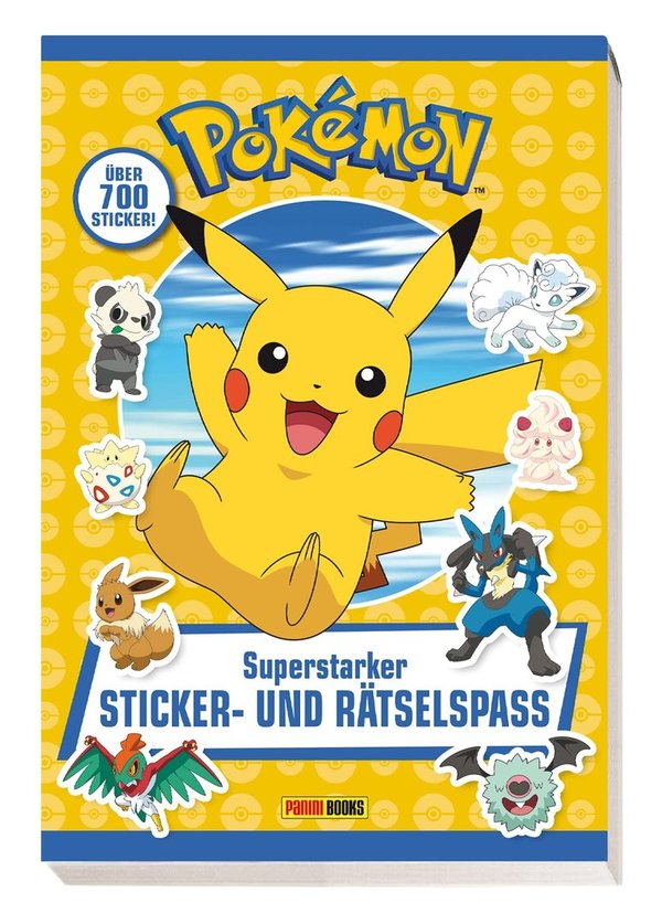 Pokémon: Superstarker Sticker- und Rätselspaß