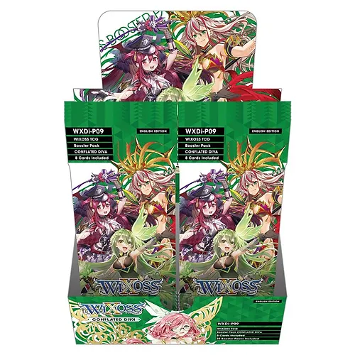 WiXoss - P09 Conflated Diva Pack Display (englisch)