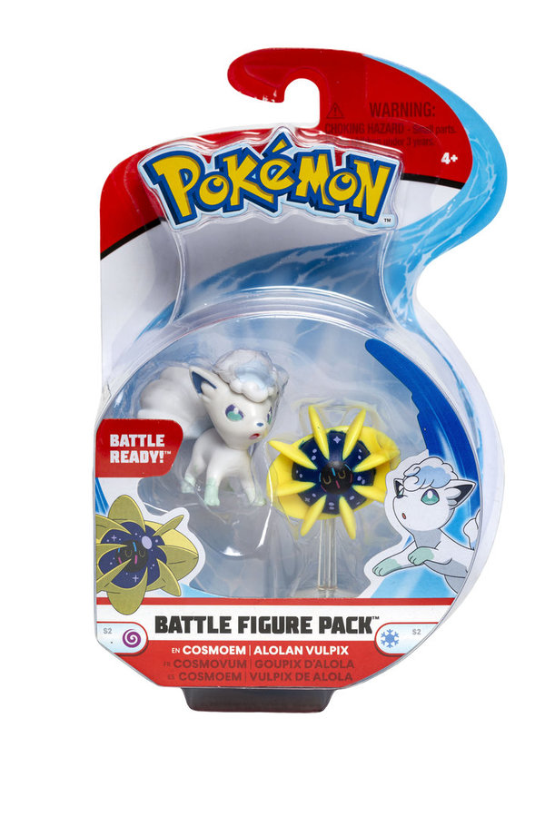 Pokémon - Battle Figur Pack - Cosmovum + Alola Vulpix