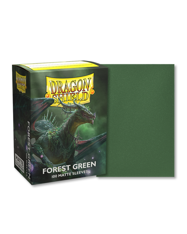 Dragon Shield Standard Sleeves: Matte Forest Green (100 Stück)