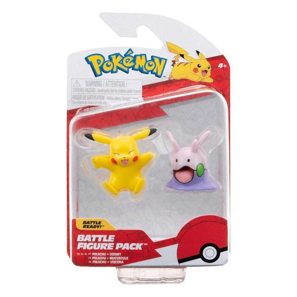 Pokémon Battle Figure Pack Minifiguren 2er-Pack Pikachu & Viscora 5 cm
