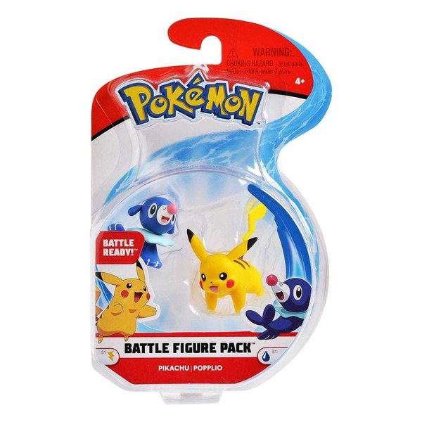 Pokémon - Battle Figure Pack - Pikachu, Robball