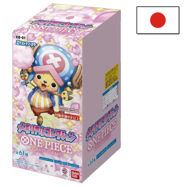 One Piece Card Memorial Collection Booster Box EB-01  JP